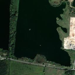 Satellite view of Golf Blue Green Bordeaux Lac