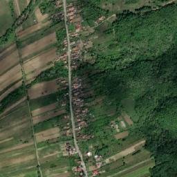 Comuna Glogova map(satellite map)