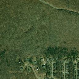 Rib Mountain map(satellite map)