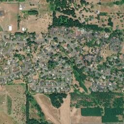 2412 Southwest Oakwood Drive, Dallas, OR High Resolution Satellite Map