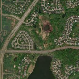 Lake Road, Woodbury, MN 55125, USA High Resolution Satellite Map