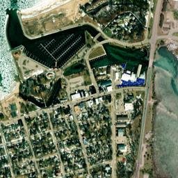 Elk Rapids map(satellite map)