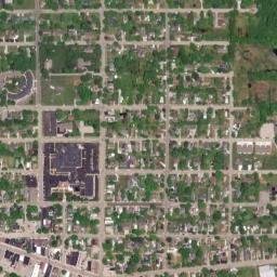 Oconto map(satellite map)