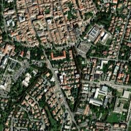Mirandola map(satellite map)