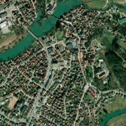 Bosanska Krupa map(satellite map)