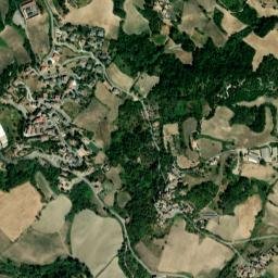 Pecorara map(satellite map)