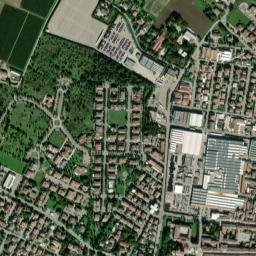 Fabbrico map(satellite map)