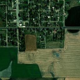 301-399 4th Street, Henry, SD 57243, USA High Resolution Satellite Map