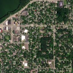 Menomonie map(satellite map)
