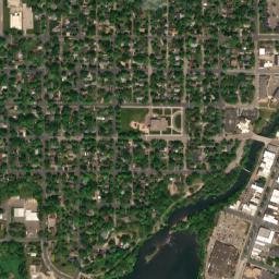 115 South Main Street, River Falls, WI 54022 High Resolution Satellite Map