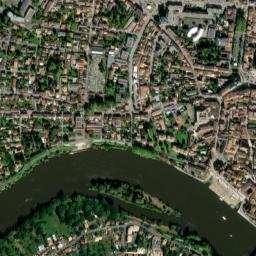 Bergerac map(satellite map)