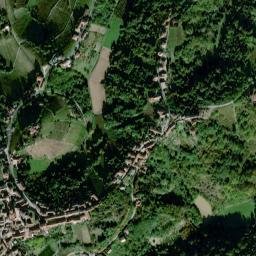 Mongardino map(satellite map)