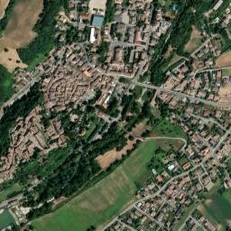 Castell'Arquato map(satellite map)
