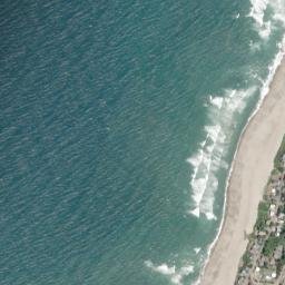 Lincoln Beach map(satellite map)