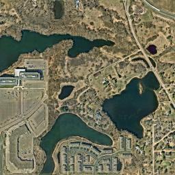 Satellite view of Inver Wood Golf Course