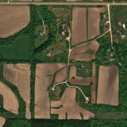 6033 WI-29 Trunk River Falls WI High Resolution Satellite Map