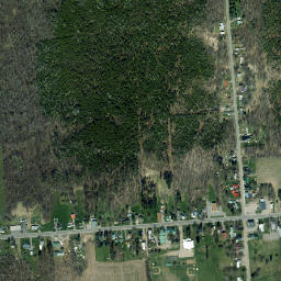 North Bangor New York High Resolution Satellite Map