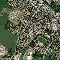 Cavezzo map(satellite map)
