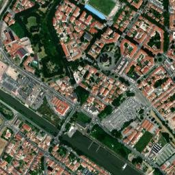 Ferrara, Italy High Resolution Satellite Map