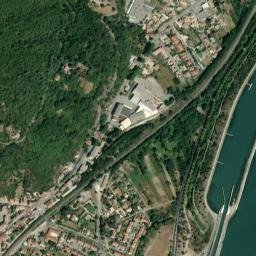 Beauchastel map(satellite map)