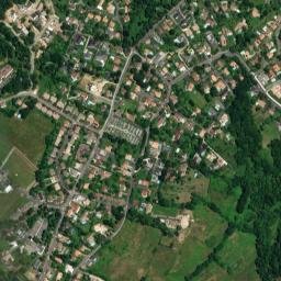 Bouliac map(satellite map)