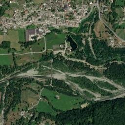 Villar Pellice map(satellite map)