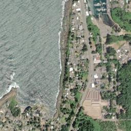 Depoe Bay map(satellite map)
