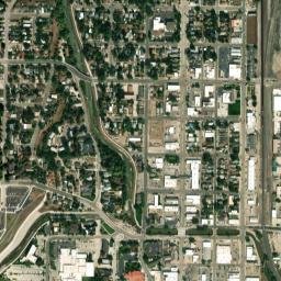 856 Broadway Street, Sheridan, WY 82801 High Resolution Satellite Map