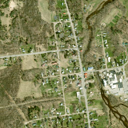 North Lawrence New York High Resolution Satellite Map