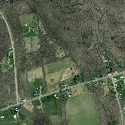 West Bangor New York High Resolution Satellite Map