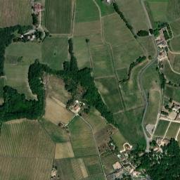 Monbazillac map(satellite map)