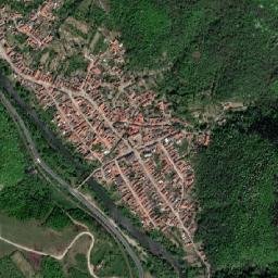 Topleţ map(satellite map)