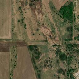 Satellite view of River Oaks Golf Course