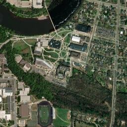 UW-Eau Claire 73 Garfield Avenue Eau Claire High Resolution Satellite Map