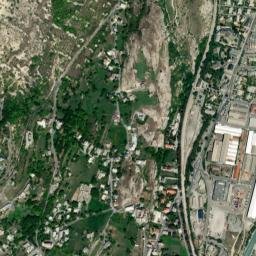 French Alps High Resolution Satellite Map