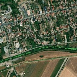 Surčin map(satellite map)