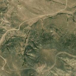 Sheridan County map(satellite map)