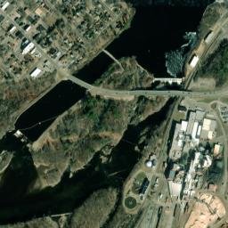 Mosinee map(satellite map)