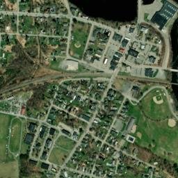 Pittsfield map(satellite map)