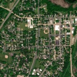 Young America (historical) map(satellite map)