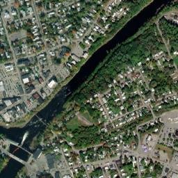 Skowhegan map(satellite map)