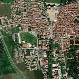 Racconigi map(satellite map)