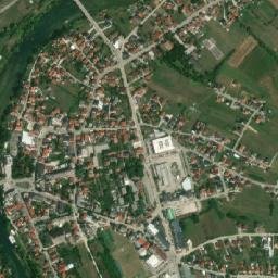 Sanski Most map(satellite map)
