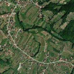 Lukavica map(satellite map)