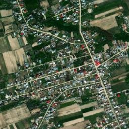 Speriețeni map(satellite map)