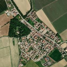 Voghiera map(satellite map)