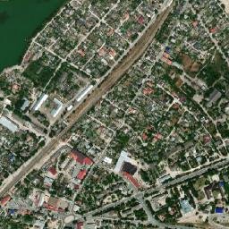 Bakhchysarai map(satellite map)