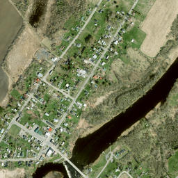 Madrid New York High Resolution Satellite Map