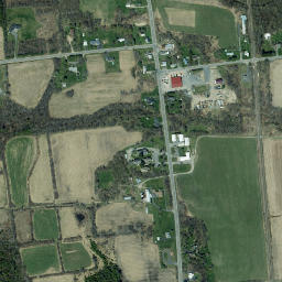 East Beekmantown New York High Resolution Satellite Map