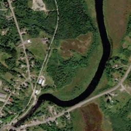 East Machias map(satellite map)